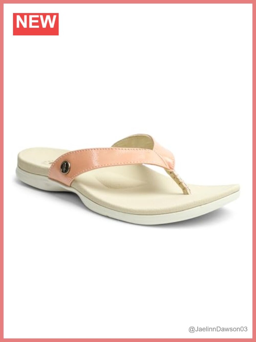 Women's Orthotic Flip Flops Sandals with Arch Support - Water Resistant EVA